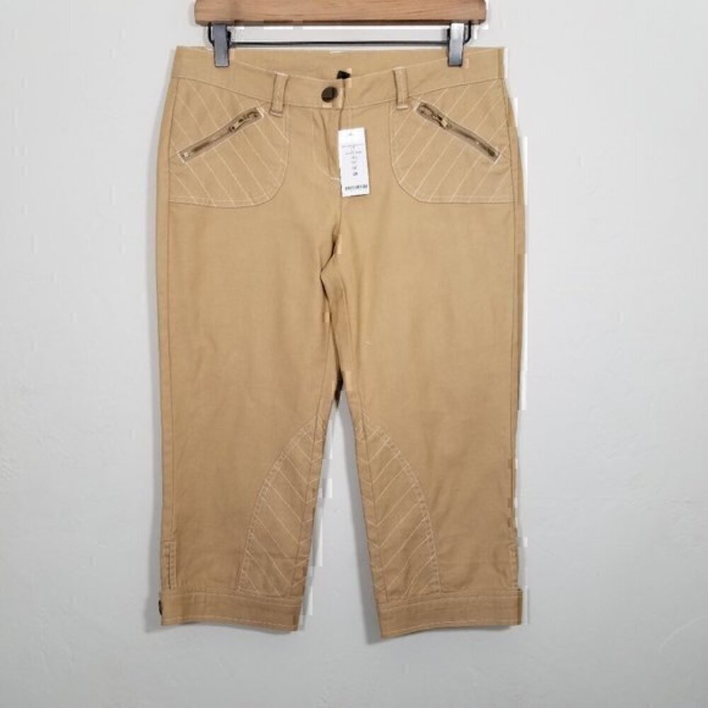 NWT 2B Bebe Capri Stretch Pants Size 28